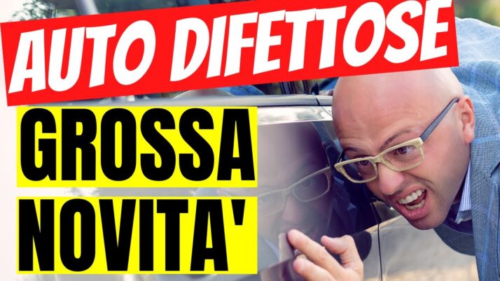 Acquisto auto danni: se si rompe entro 6 mesi il venditore risarcisce